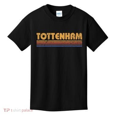 Retro Tottenham London Kids T-Shirt