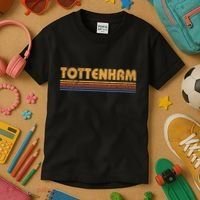 Retro Tottenham London Kids T-Shirt thumb 3