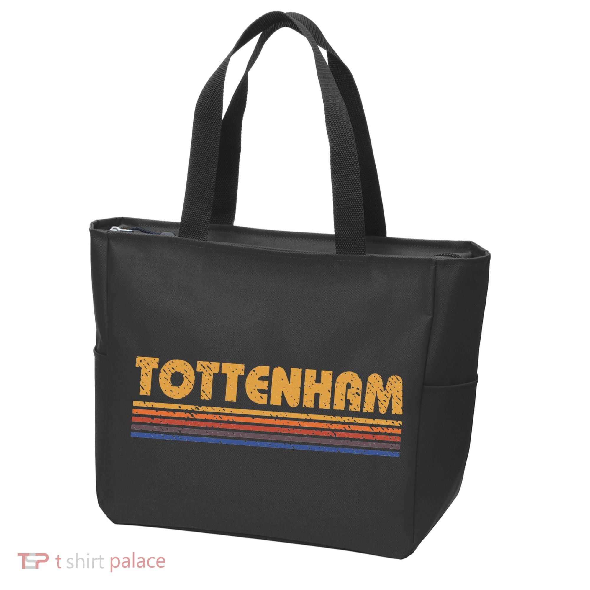 Retro Tottenham London Tote Bag