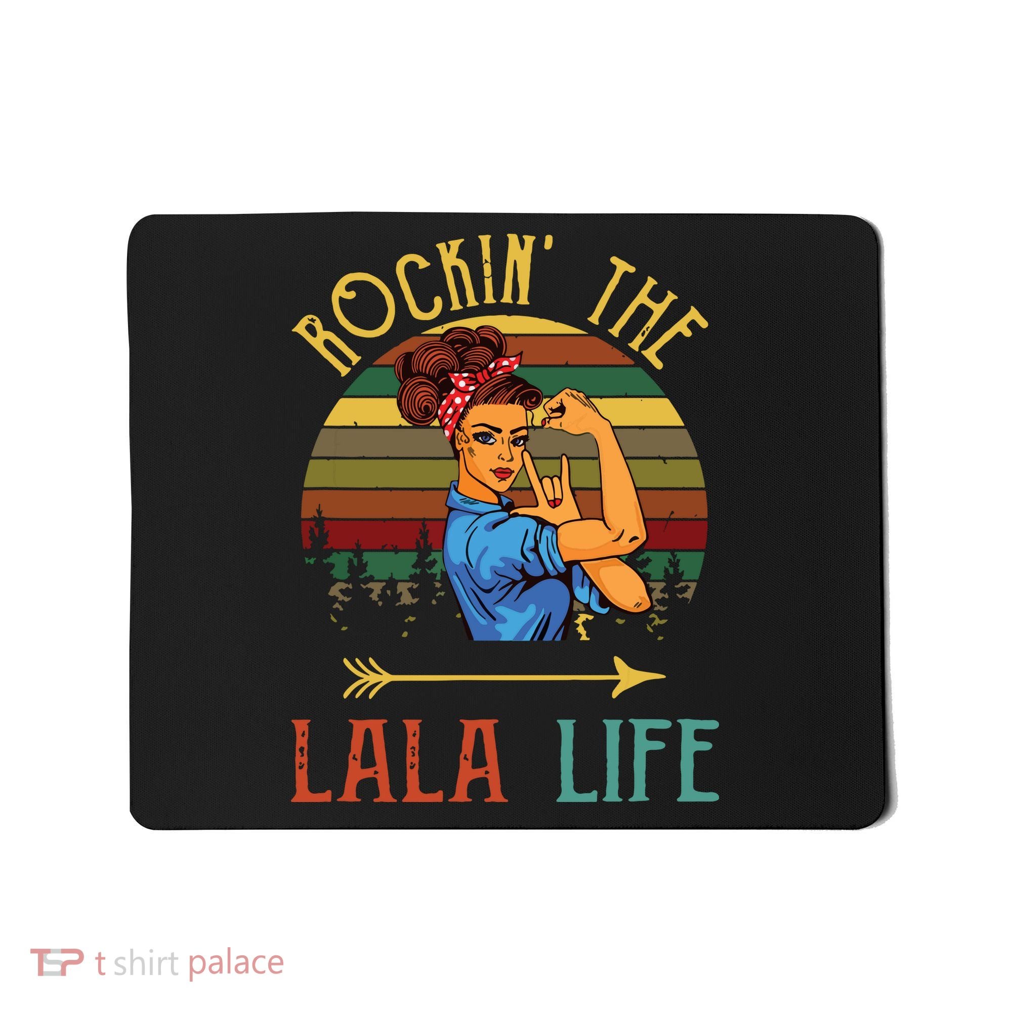 Rockin The Lala Life Grandparents Day For Lala Mousepad