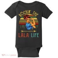 Rockin The Lala Life Grandparents Day For Lala Baby Bodysuit thumb 0