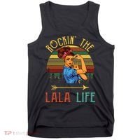 Rockin The Lala Life Grandparents Day For Lala Tank Top thumb 0