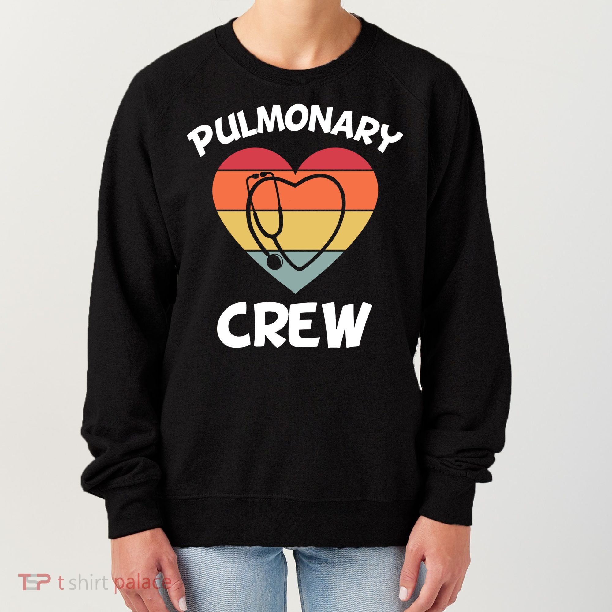 Respiratory Therapy Lung Doctor Pulmonary Crew Asthma Nurse Gift Women's Sweatshirt