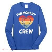 Respiratory Therapy Lung Doctor Pulmonary Crew Asthma Nurse Gift Long Sleeve Shirt thumb 0