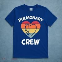 Respiratory Therapy Lung Doctor Pulmonary Crew Asthma Nurse Gift T-Shirt thumb 5