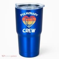 Respiratory Therapy Lung Doctor Pulmonary Crew Asthma Nurse Gift Tumbler thumb 0