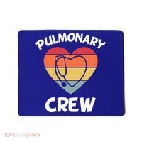Respiratory Therapy Lung Doctor Pulmonary Crew Asthma Nurse Gift Mousepad thumb 0
