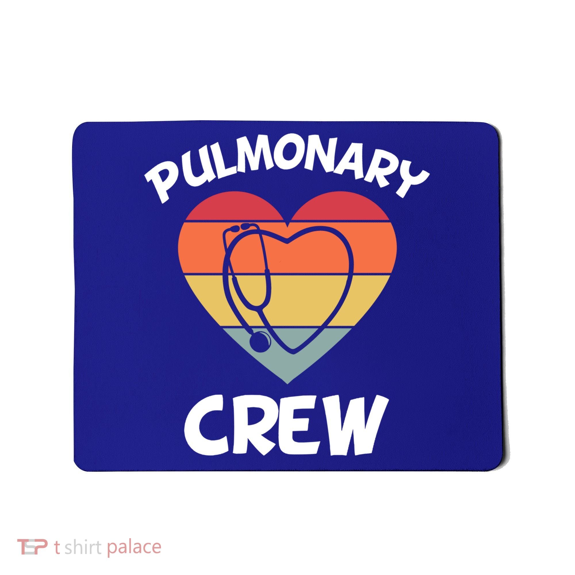 Respiratory Therapy Lung Doctor Pulmonary Crew Asthma Nurse Gift Mousepad