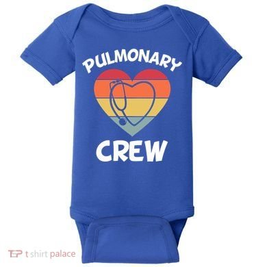 Respiratory Therapy Lung Doctor Pulmonary Crew Asthma Nurse Gift Baby Bodysuit