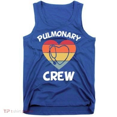 Respiratory Therapy Lung Doctor Pulmonary Crew Asthma Nurse Gift Tank Top