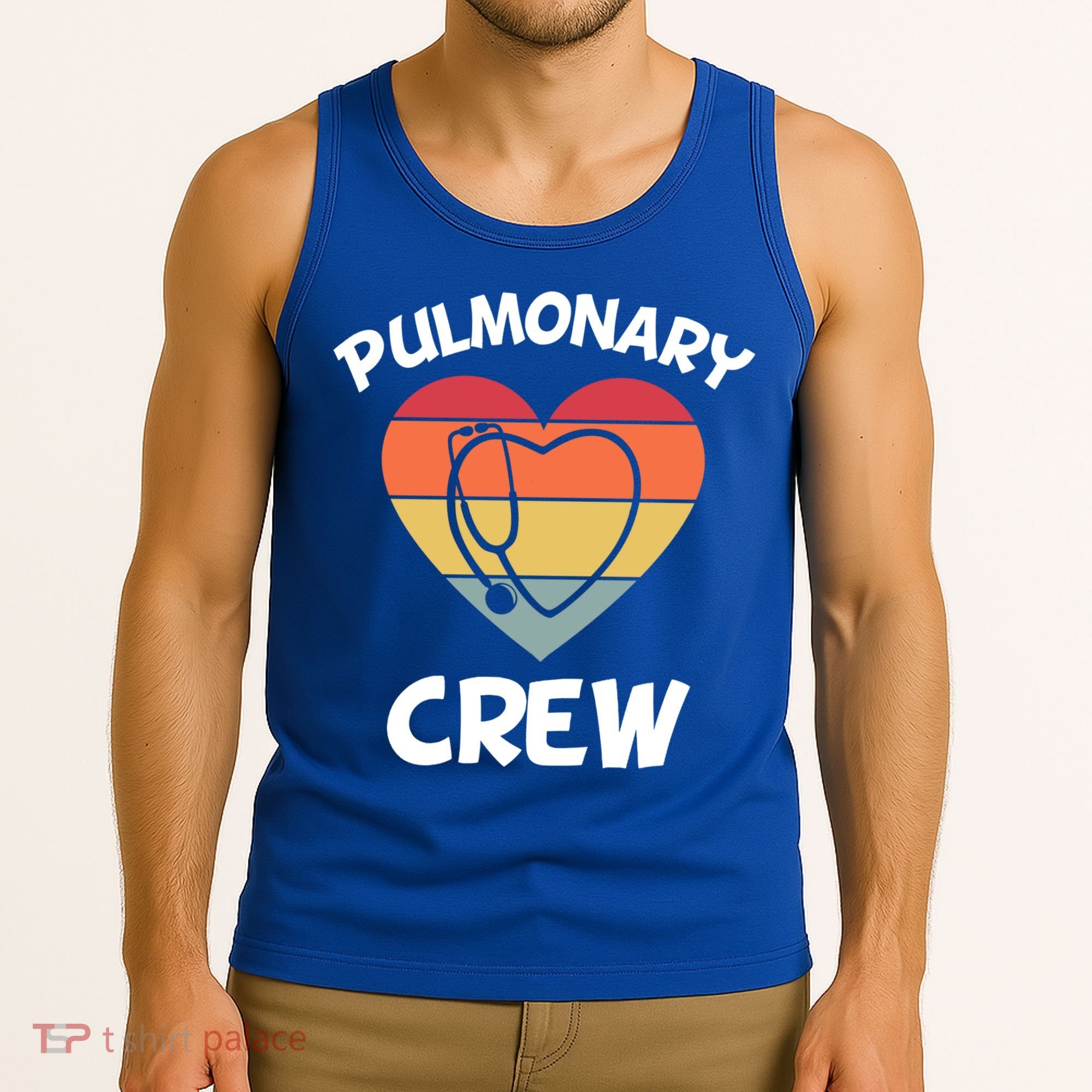 Respiratory Therapy Lung Doctor Pulmonary Crew Asthma Nurse Gift Tank Top