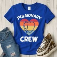Respiratory Therapy Lung Doctor Pulmonary Crew Asthma Nurse Gift Women's T-Shirt thumb 3