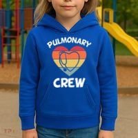 Respiratory Therapy Lung Doctor Pulmonary Crew Asthma Nurse Gift Kids Hoodie thumb 3