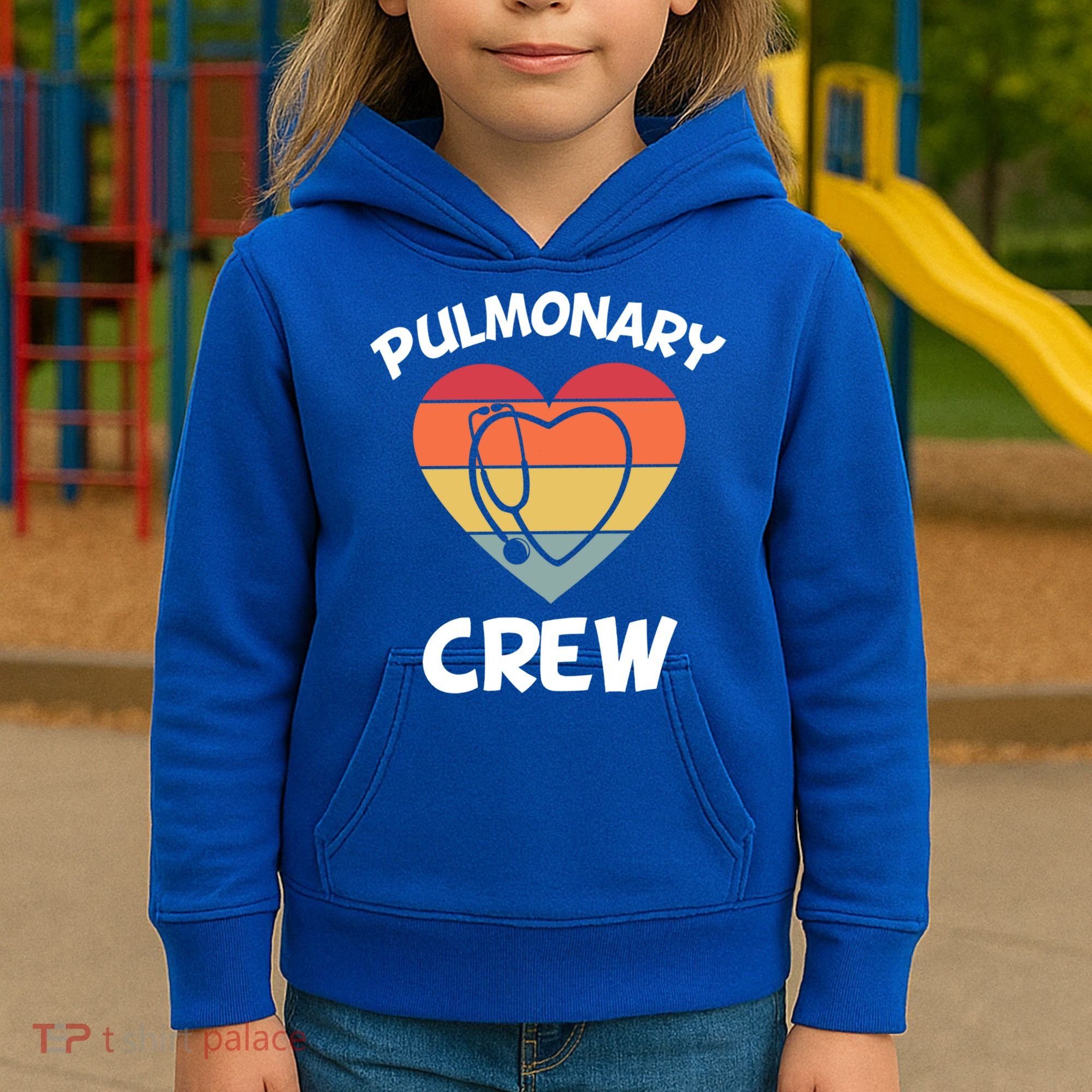 Respiratory Therapy Lung Doctor Pulmonary Crew Asthma Nurse Gift Kids Hoodie