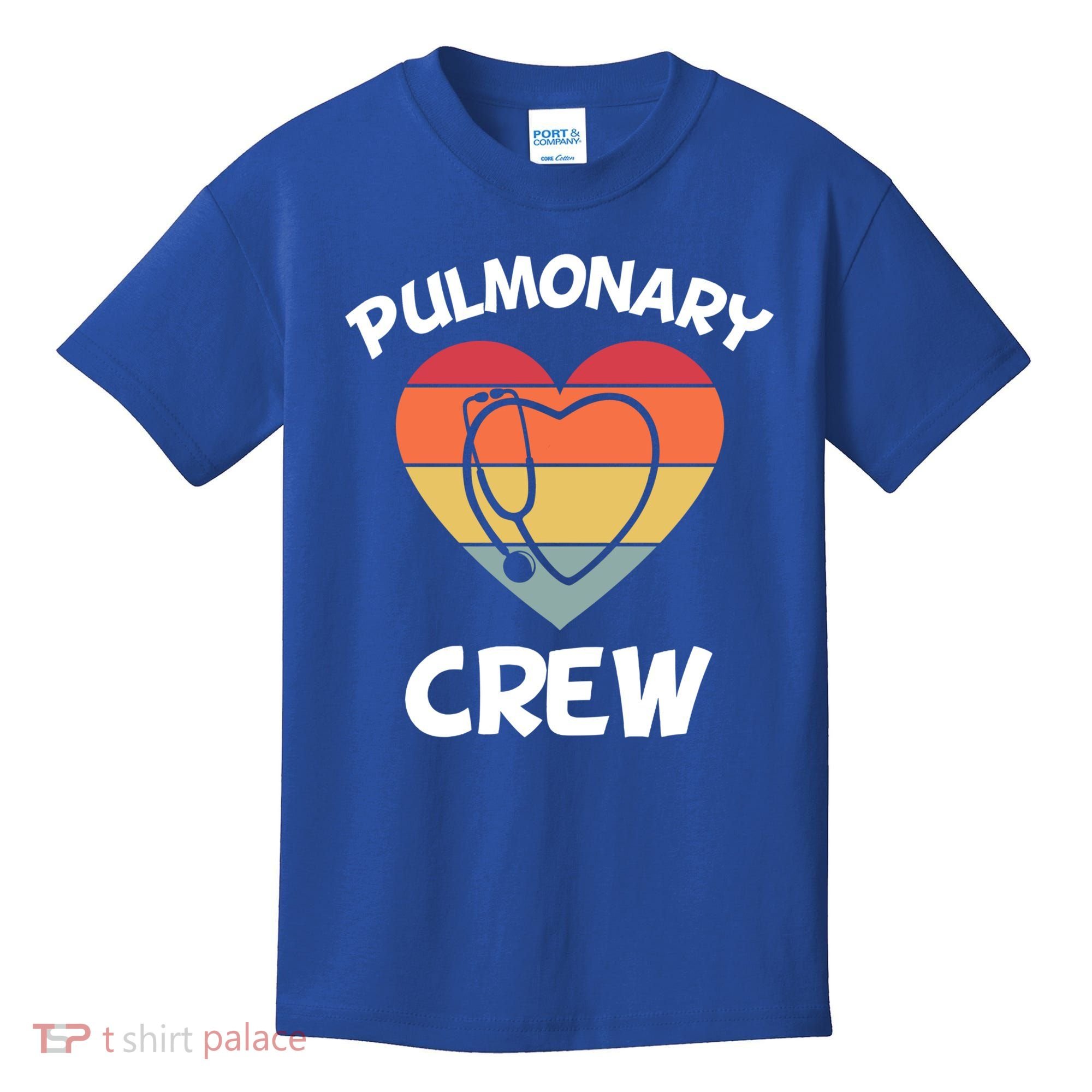 Respiratory Therapy Lung Doctor Pulmonary Crew Asthma Nurse Gift Kids T-Shirt