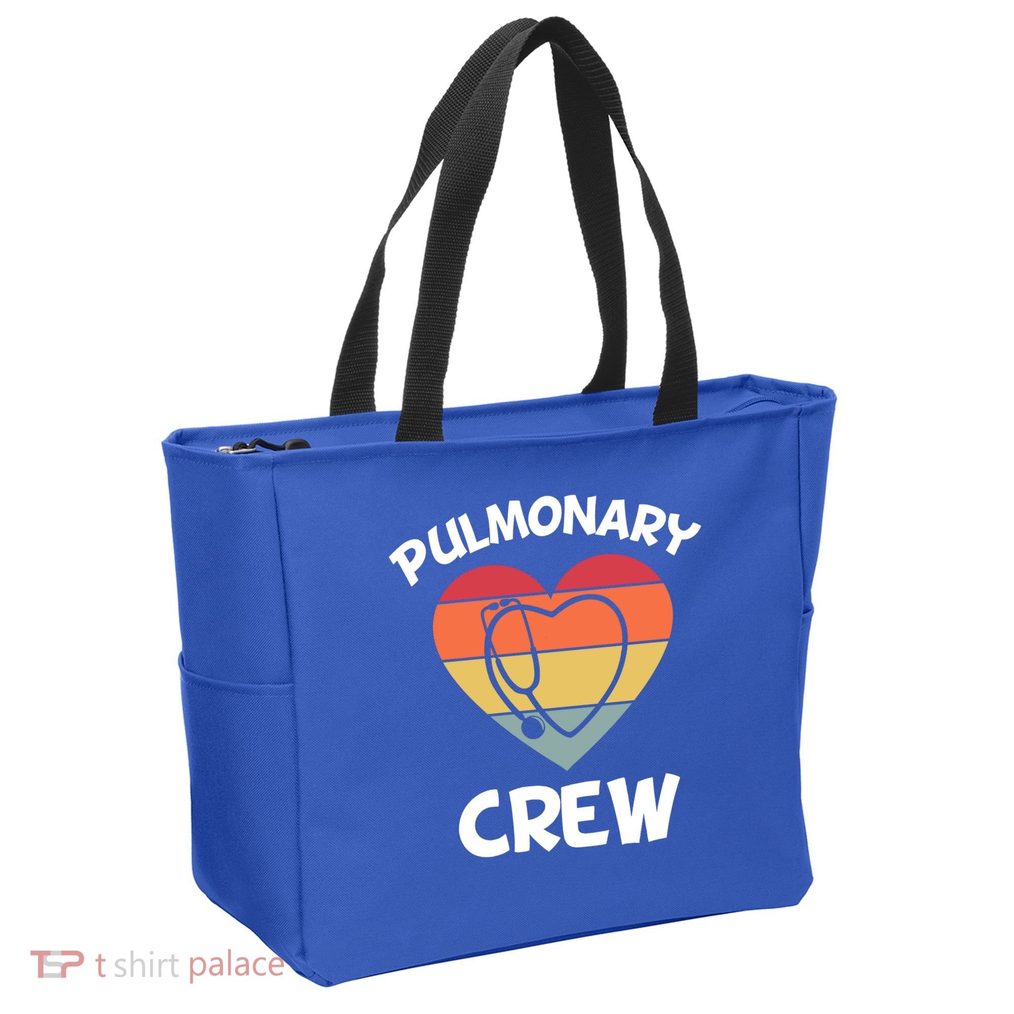 Respiratory Therapy Lung Doctor Pulmonary Crew Asthma Nurse Gift Tote Bag
