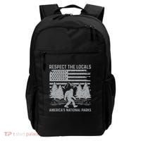 Respect The Locals Bigfoot National Park Bigfoot Backpack thumb 0