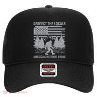 Respect The Locals Bigfoot National Park Bigfoot Hat thumb 0