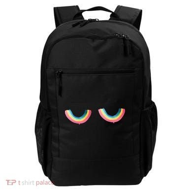Rainbow Titties Lgbt Queer Backpack