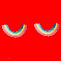 Rainbow Titties Lgbt Queer Santa Hat thumb 1