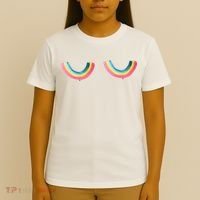 Rainbow Titties Lgbt Queer T-Shirt thumb 4