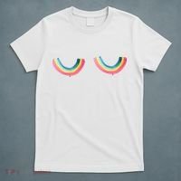 Rainbow Titties Lgbt Queer T-Shirt thumb 5