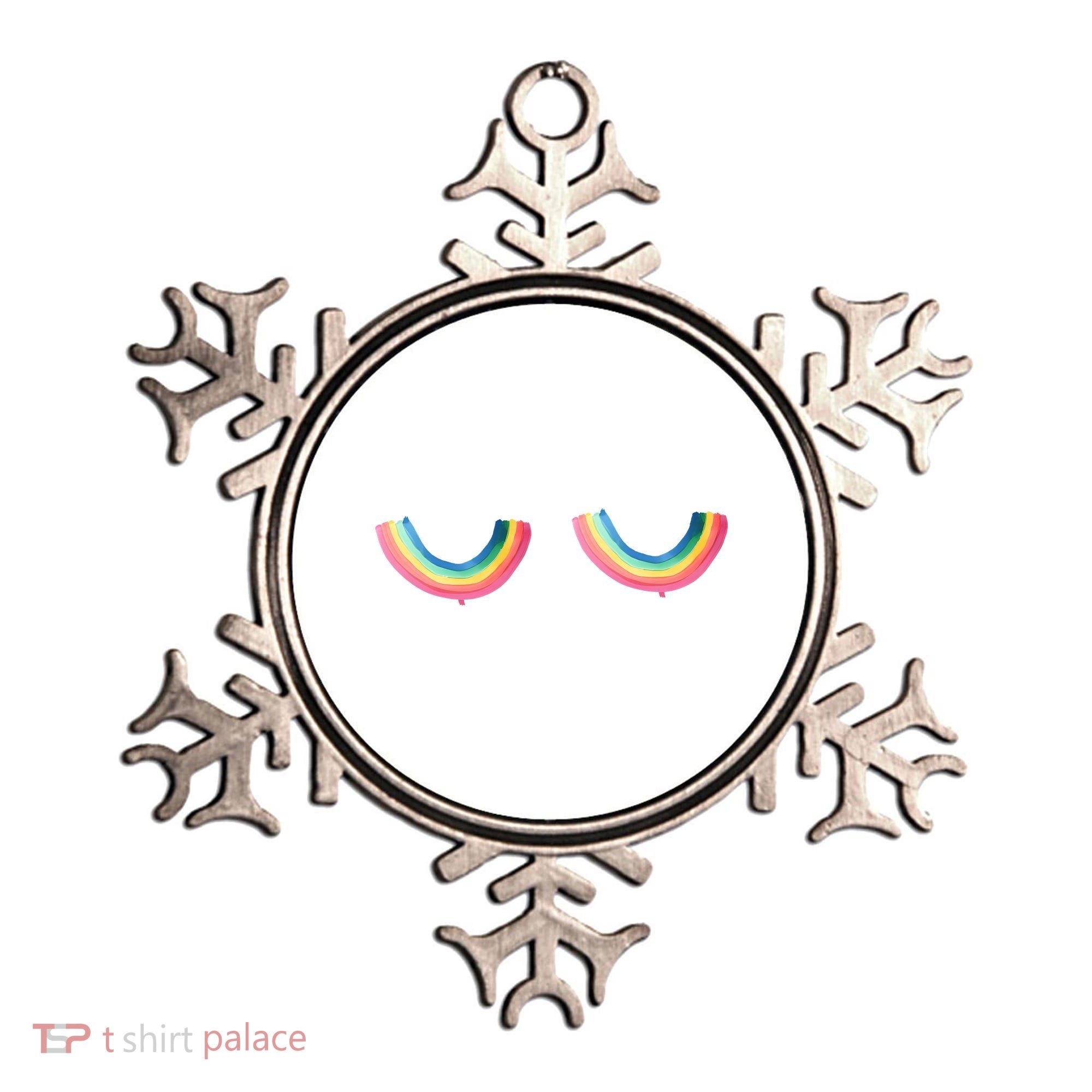 Rainbow Titties Lgbt Queer Ornament