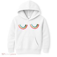 Rainbow Titties Lgbt Queer Kids Hoodie thumb 0