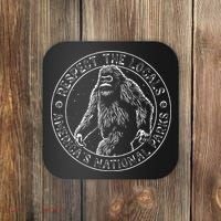 Respect The Locals Bigfoot Sasquatch American National Parks Coaster thumb 0