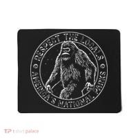 Respect The Locals Bigfoot Sasquatch American National Parks Mousepad thumb 0