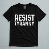 Resist Tyranny Libertarian Conservative USA Liberty Freedom T-Shirt thumb 5
