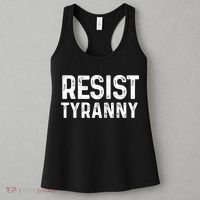 Resist Tyranny Libertarian Conservative USA Liberty Freedom Women's Tank Top thumb 3