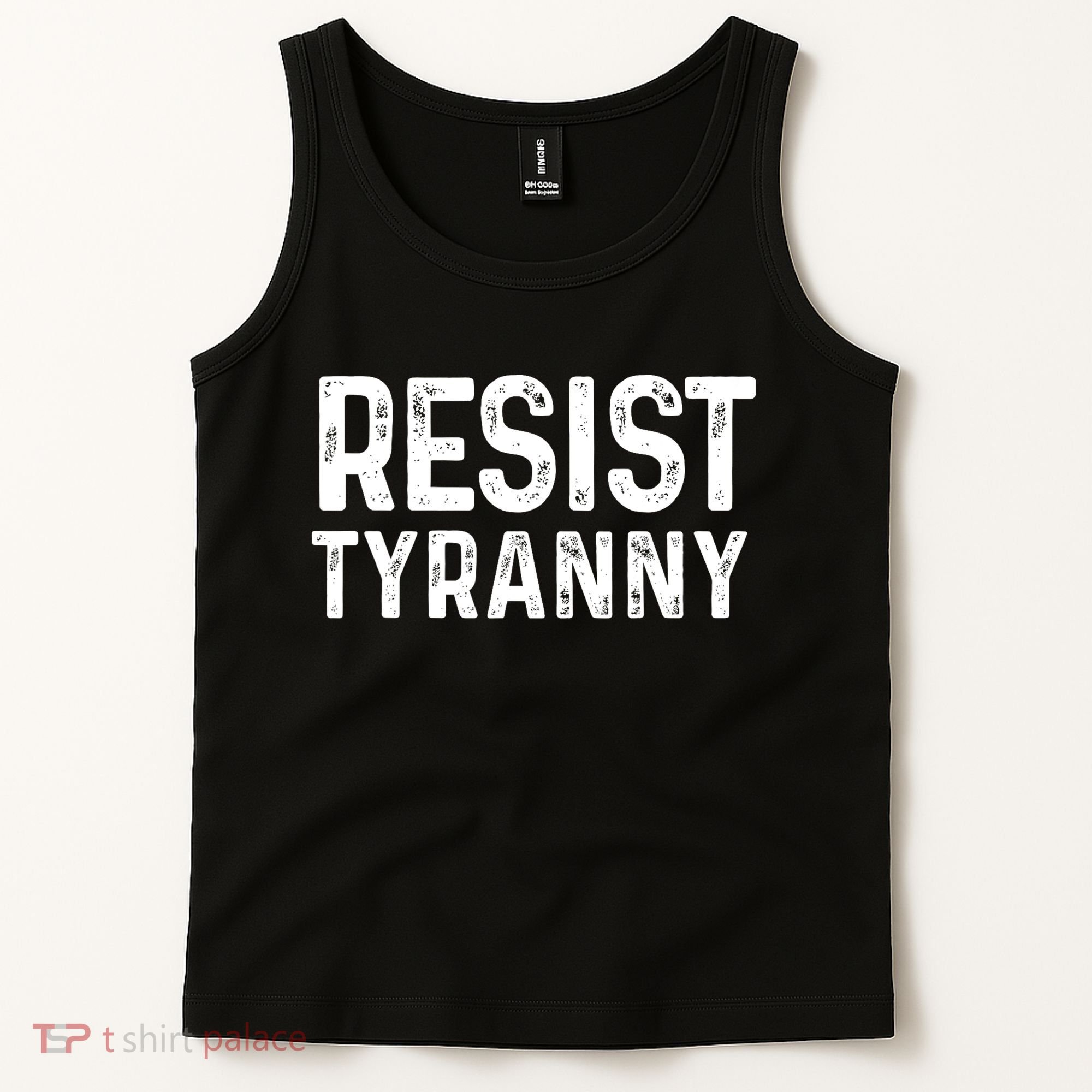 Resist Tyranny Libertarian Conservative USA Liberty Freedom Tank Top
