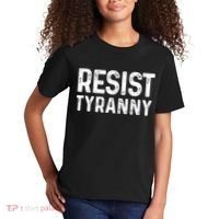 Resist Tyranny Libertarian Conservative USA Liberty Freedom Kids T-Shirt thumb 2