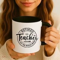 Retired Teacher Let The Recess Begin Summer Teacher Vacation Coffee Mug thumb 3