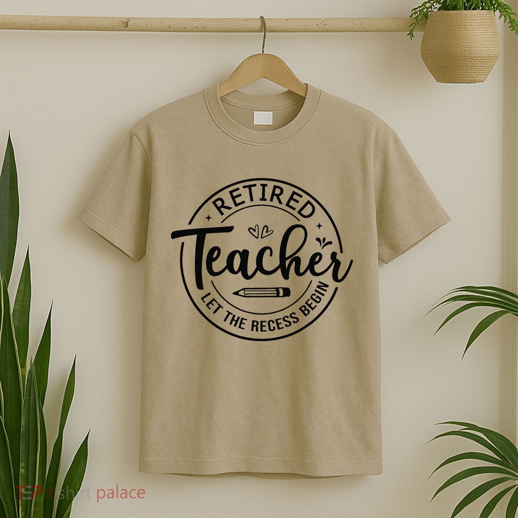 Retired Teacher Let The Recess Begin Summer Teacher Vacation T-Shirt