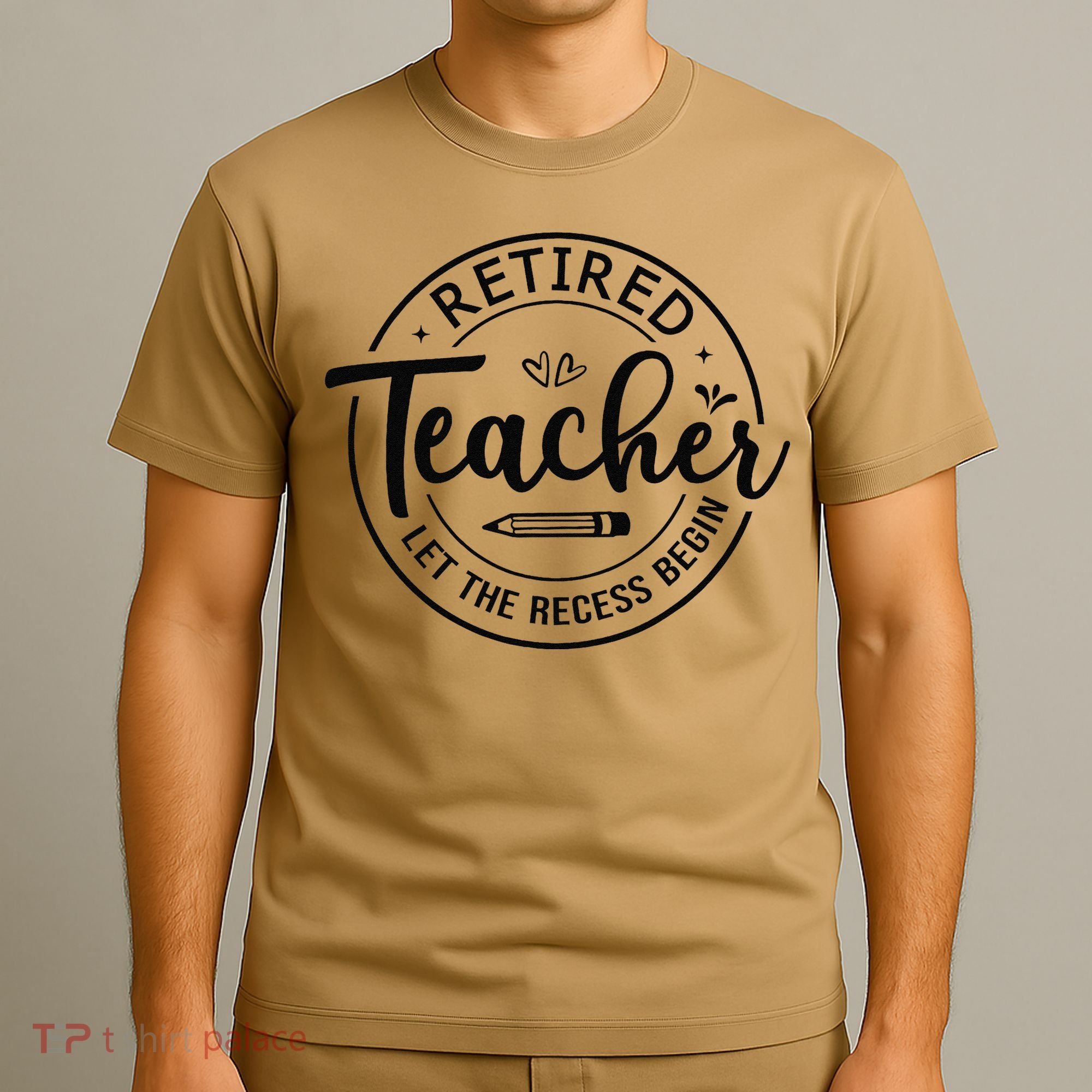 Retired Teacher Let The Recess Begin Summer Teacher Vacation T-Shirt