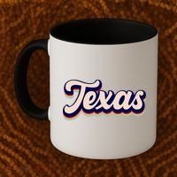Retro Texas Logo Coffee Mug thumb 2