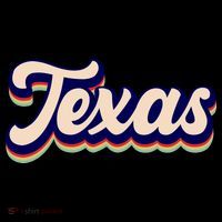 Retro Texas Logo Ornament thumb 1