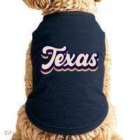 Retro Texas Logo Doggie Tank thumb 0
