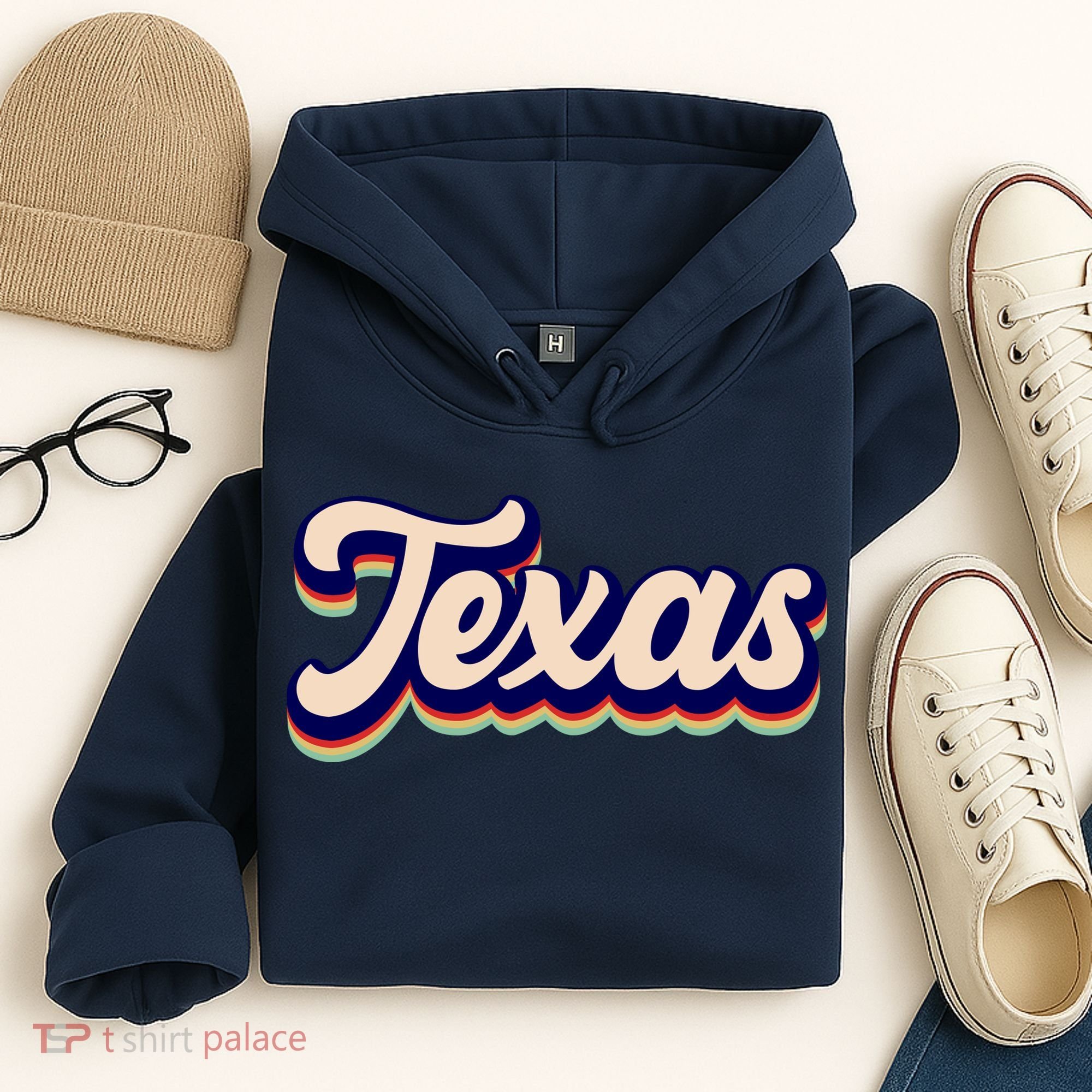 Retro Texas Logo Hoodie