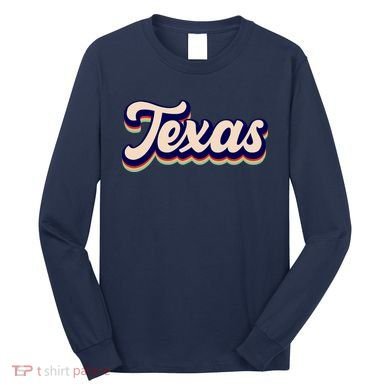 Retro Texas Logo Long Sleeve Shirt