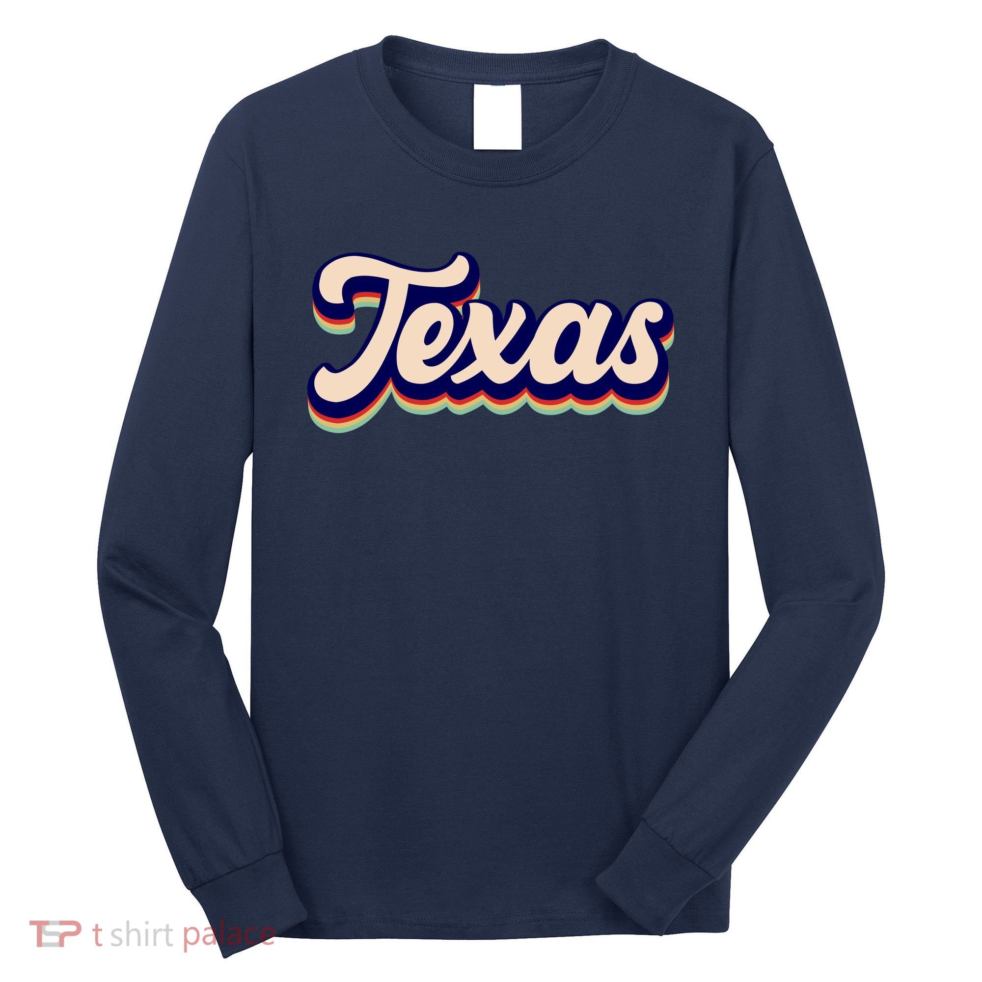 Retro Texas Logo Long Sleeve Shirt