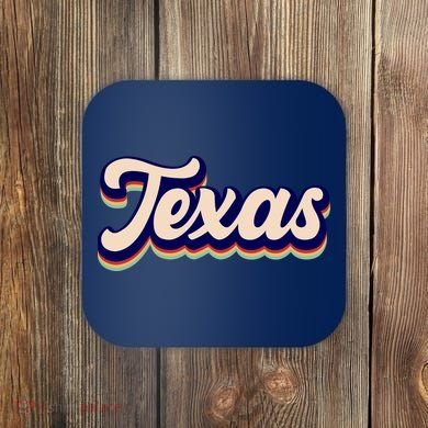 Retro Texas Logo Coaster