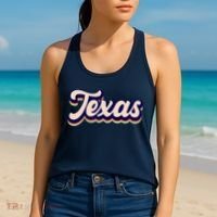 Retro Texas Logo Women's Tank Top thumb 2