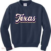 Retro Texas Logo Kids Sweatshirt thumb 0