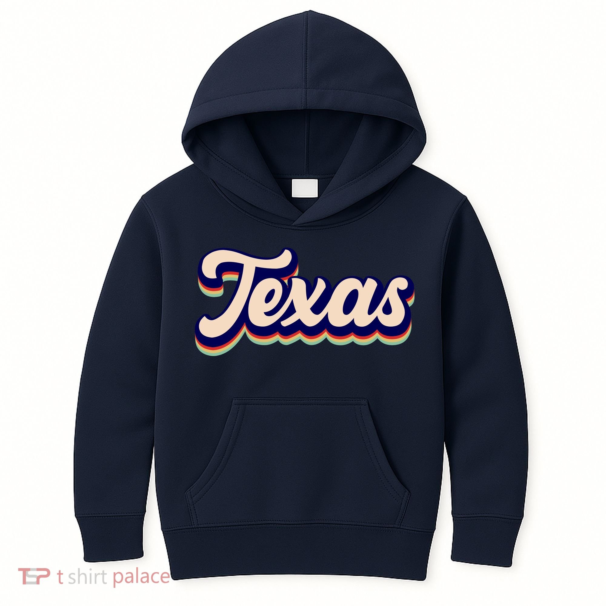 Retro Texas Logo Kids Hoodie
