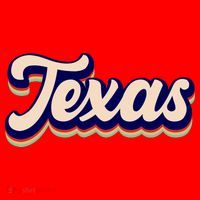 Retro Texas Logo Santa Hat thumb 1