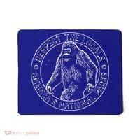 Respect The Locals Bigfoot Sasquatch American National Parks Mousepad thumb 0