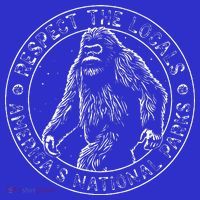 Respect The Locals Bigfoot Sasquatch American National Parks Mousepad thumb 1
